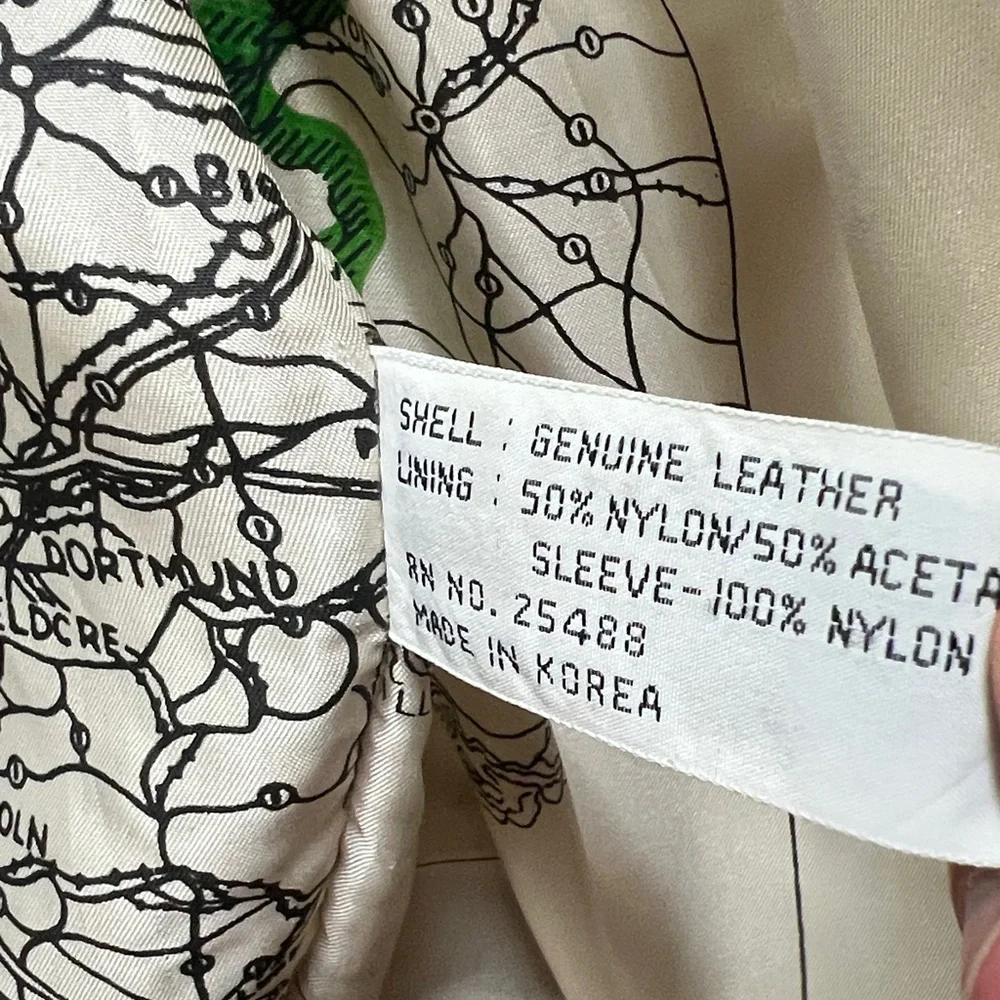 80s Flightline Pilots Leather Bomber Jacket XL Vintage